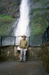 Larry at Multnomah Falls