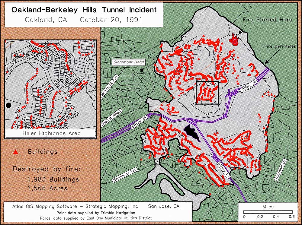 Oakland - Berkeley Tunnel Fire 1991